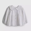 0-36mths | collared long-sleeve blouse