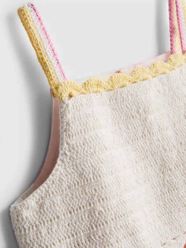 0-36mths | crochet cami dress
