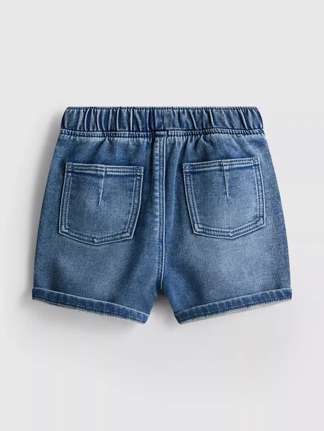 0-36mths | denim jogger shorts