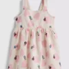 0-36mths | disney's minnie mouse and daisy duck textured smock dress