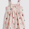 0-36mths | disney's minnie mouse and daisy duck textured smock dress