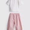 0-36mths | heart pocket t-shirt and pants set