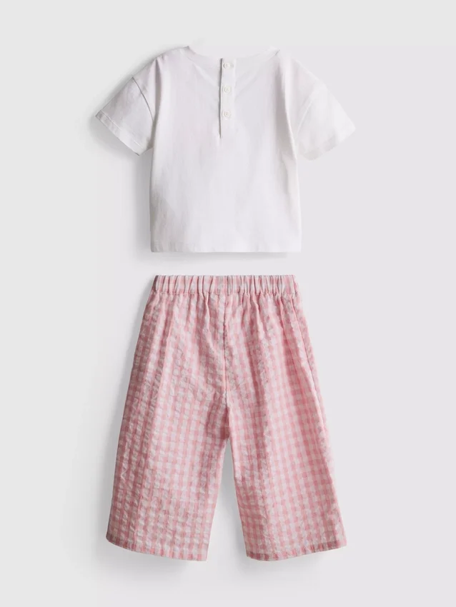 0-36mths | heart pocket t-shirt and pants set