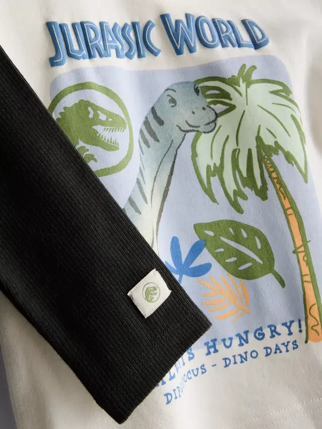 0-36mths | jurassic world t-shirt and leggings set