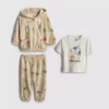 0-36mths | jurassic world t-shirt, hoodie and joggers set