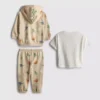 0-36mths | jurassic world t-shirt, hoodie and joggers set