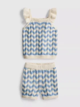 0-36mths | knitted top and shorts set