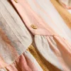 0-36mths | stripe ruffle top and pants set
