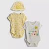 0-9mths | my first holiday bodysuits and sun hat newborn set