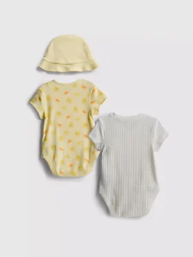 0-9mths | my first holiday bodysuits and sun hat newborn set