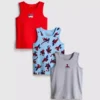 1.5-10yrs | 3pk marvel spider-man tanks