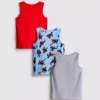 1.5-10yrs | 3pk marvel spider-man tanks