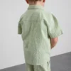 1.5-12yrs | stacey solomon gingham plaid shirt and shorts set