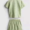 1.5-12yrs | stacey solomon gingham plaid shirt and shorts set