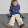 1.5-12yrs | the edit cotton contrast-stitch pants