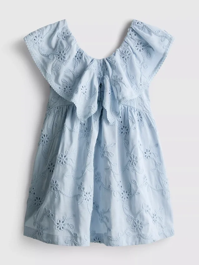 1.5-12yrs | the edit floral embroidered smock dress