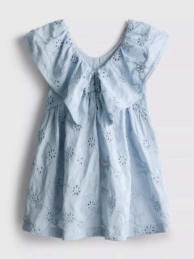 1.5-12yrs | the edit floral embroidered smock dress