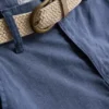 1.5-12yrs | the edit linen-blend belted chino shorts