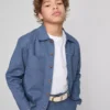 1.5-12yrs | the edit linen-blend overshirt