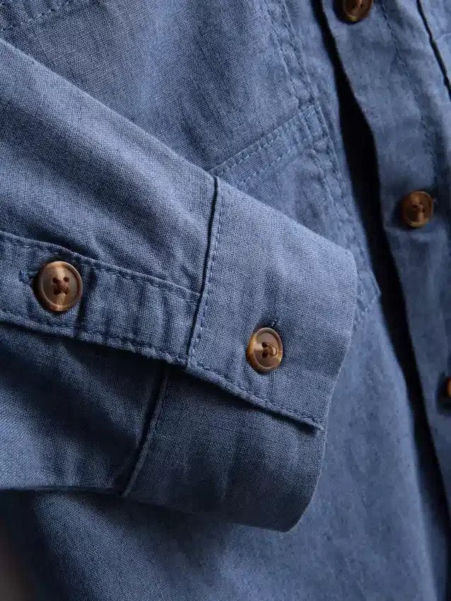 1.5-12yrs | the edit linen-blend overshirt