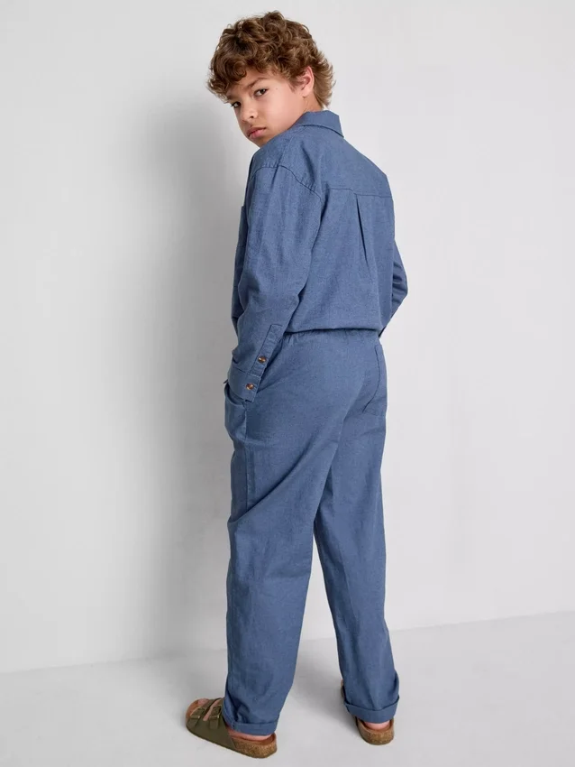 1.5-12yrs | the edit linen-blend pants
