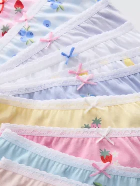 1.5-14yrs | 10pk days of the week fruit graphic briefs