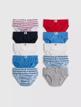 1.5-14yrs | 10pk dog graphic briefs