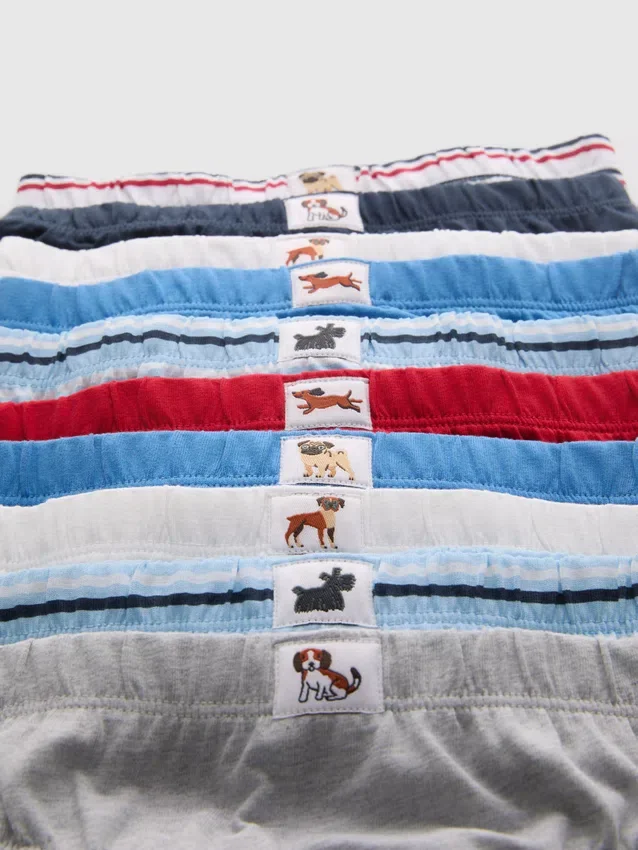 1.5-14yrs | 10pk dog graphic briefs