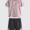 1.5-7yrs | active t-shirt and shorts