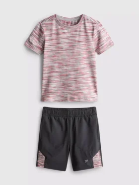 1.5-7yrs | active t-shirt and shorts