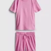 1.5-7yrs | active t-shirt and shorts set