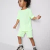 1.5-7yrs | active t-shirt and shorts set