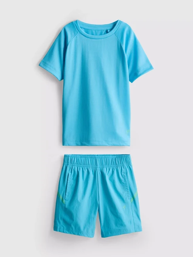 1.5-7yrs | active t-shirt and shorts set