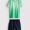 1.5-7yrs | active t-shirt and shorts set