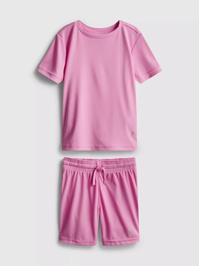 1.5-7yrs | active t-shirt and shorts set