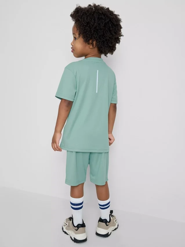 1.5-7yrs | active t-shirt and shorts set