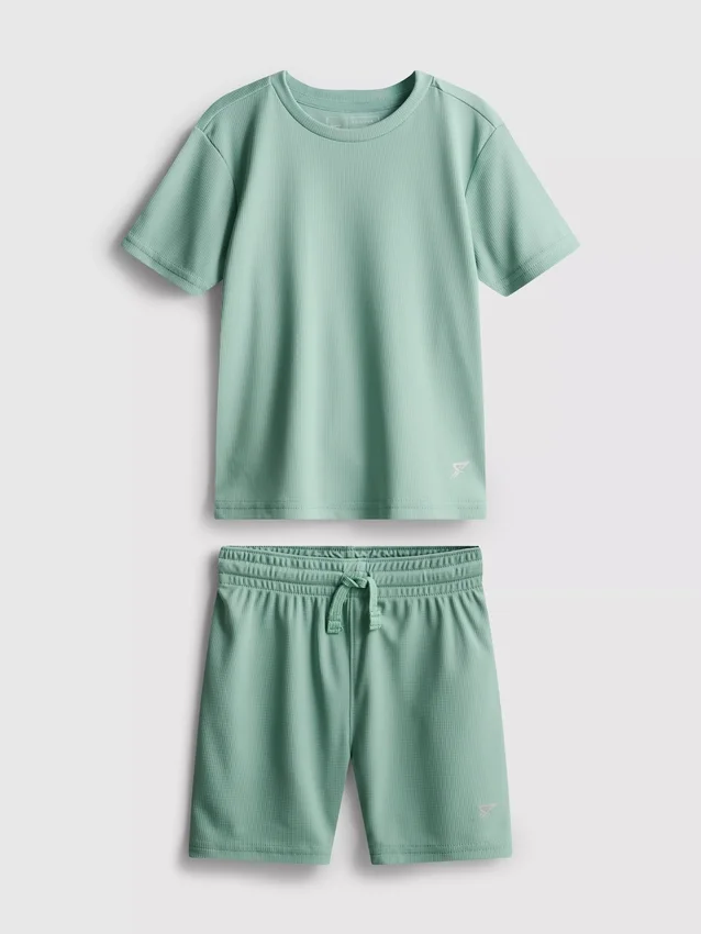 1.5-7yrs | active t-shirt and shorts set