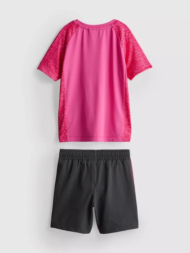 1.5-7yrs | active t-shirt and shorts set