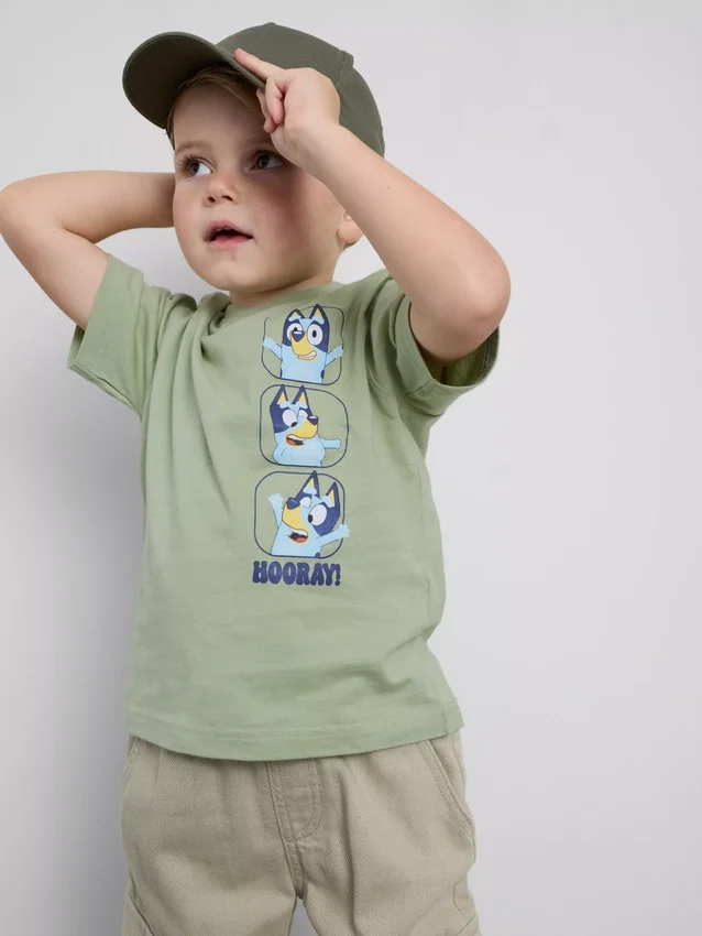 1.5-7yrs | bluey t-shirt