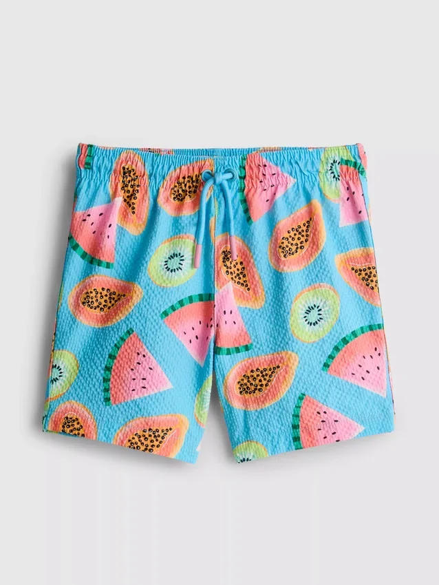 1.5-7yrs | fruit printed swim shorts