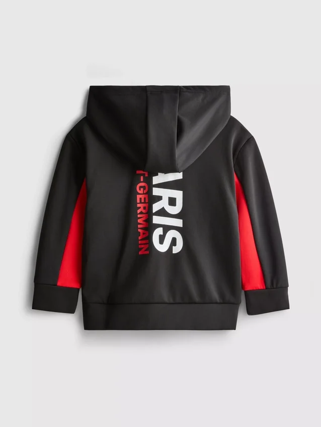 1.5-7yrs | paris saint-germain f.c. zip-up hoodie