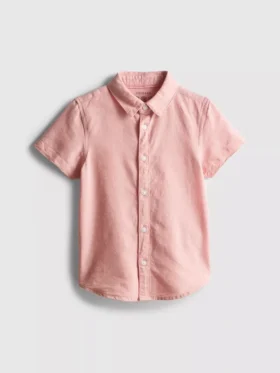 1.5-7yrs | short sleeve oxford shirt