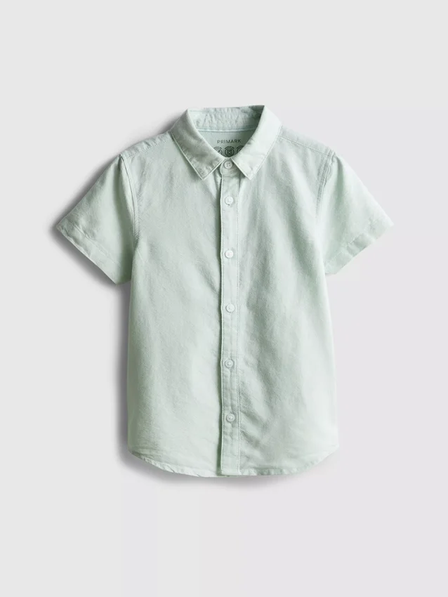 1.5-7yrs | short sleeve oxford shirt