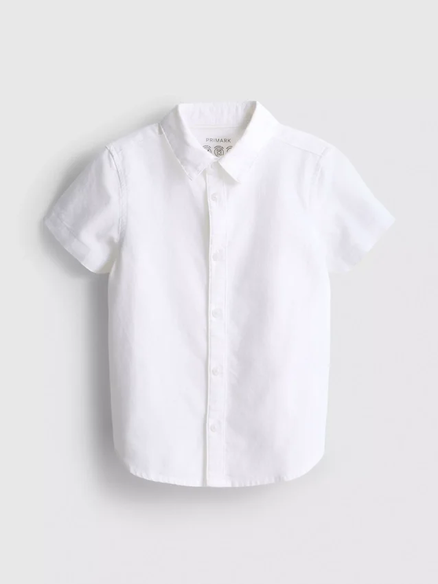 1.5-7yrs | short sleeve oxford shirt