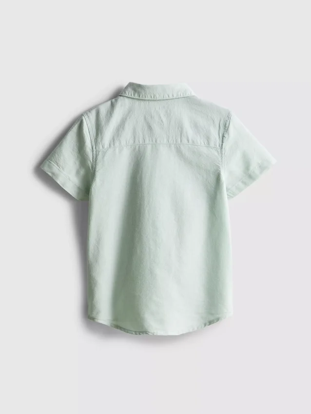 1.5-7yrs | short sleeve oxford shirt