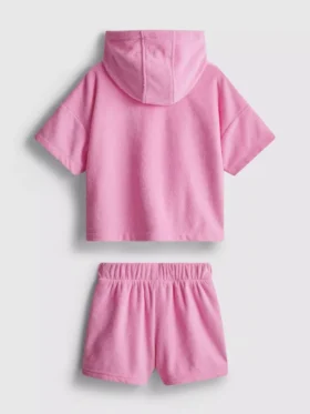 1.5-7yrs | towel hoodie and shorts set