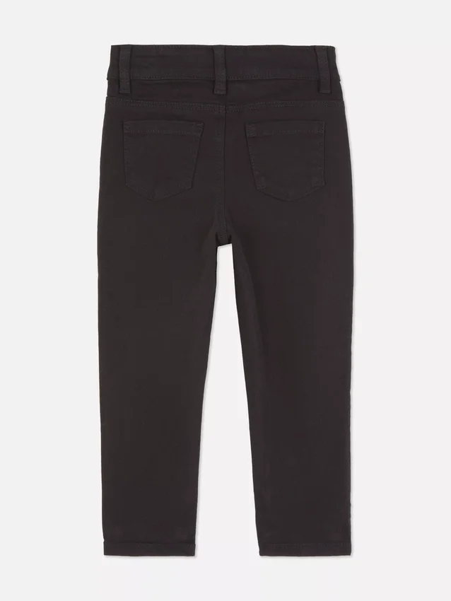 1.5-7yrs | twill straight leg pants