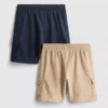 1.5-8yrs | 2pk cargo shorts