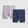 1.5-8yrs | 2pk ribbed cycling shorts