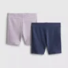 1.5-8yrs | 2pk ribbed cycling shorts